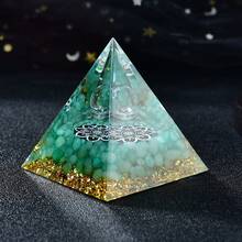CUPIDCRYSTAL 1件 能量紫水晶金字塔，埃及荷鲁斯之眼，护身符，装饰品，收藏品，带来正能量，缓解压力，疗愈身心，冥想并招财进宝 - 金字塔 - 查看 8