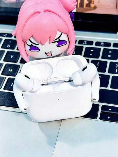 New Air4 Wireless In - Ear Earbuds With Ultra - Long Battery Life & High - Fidelity Sound 8 In 1 Wireless Earbuds ANC Active Noise Cancelling(-36db)In-Ear Earphones With Charging 33H Playtime 360 Hi-Fi Stereo Waterproof Headphones Android Phone/ AlRP0DS Pro IOS Laptops 1:1 Clone