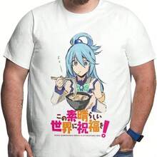 Mens Big And Tall T-Shirt Summer Casual Round Neck Breathable Plus Size Shirt - 白色 - 查看 1