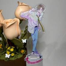 新品到货！15厘米亚克力立牌，出自动画《谁是那个人？！》，可爱福原谭角色手办，宅文化爱好者必备礼物 - 彩色 - 查看 29