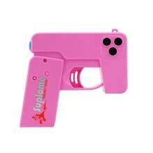 New Squishy Creative Multi-Color Mini Foldable Water Gun - Manual Rapid-Fire Dual-Nozzle Water Gun - Summer Water Play Stress Relief Toy - Realistic Foldable Portable Water Gun For Beach, Pool, Water Fight - Multicolor - View 15