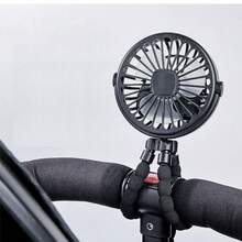 Portable Mini Fan With Flexible Tripod, USB Rechargeable Handheld Clip Fan With LED Night Light, 3 Speed Adjustable Silent Personal Cooling Fan For Travel, Desk, Car And Camping, Handheld Portable Fan With Flexible Tripod, Octopus Fan, Commencement, Congrats Grad, Portable Tools, Summer Essentials, Summer Portable - Octopus Fan - View 16