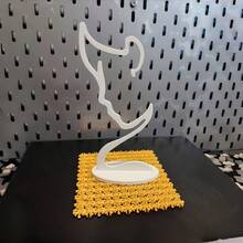 3D打印耳环展示架，珠宝柜台展示架，跨境3D打印 - 白色 - 查看 1