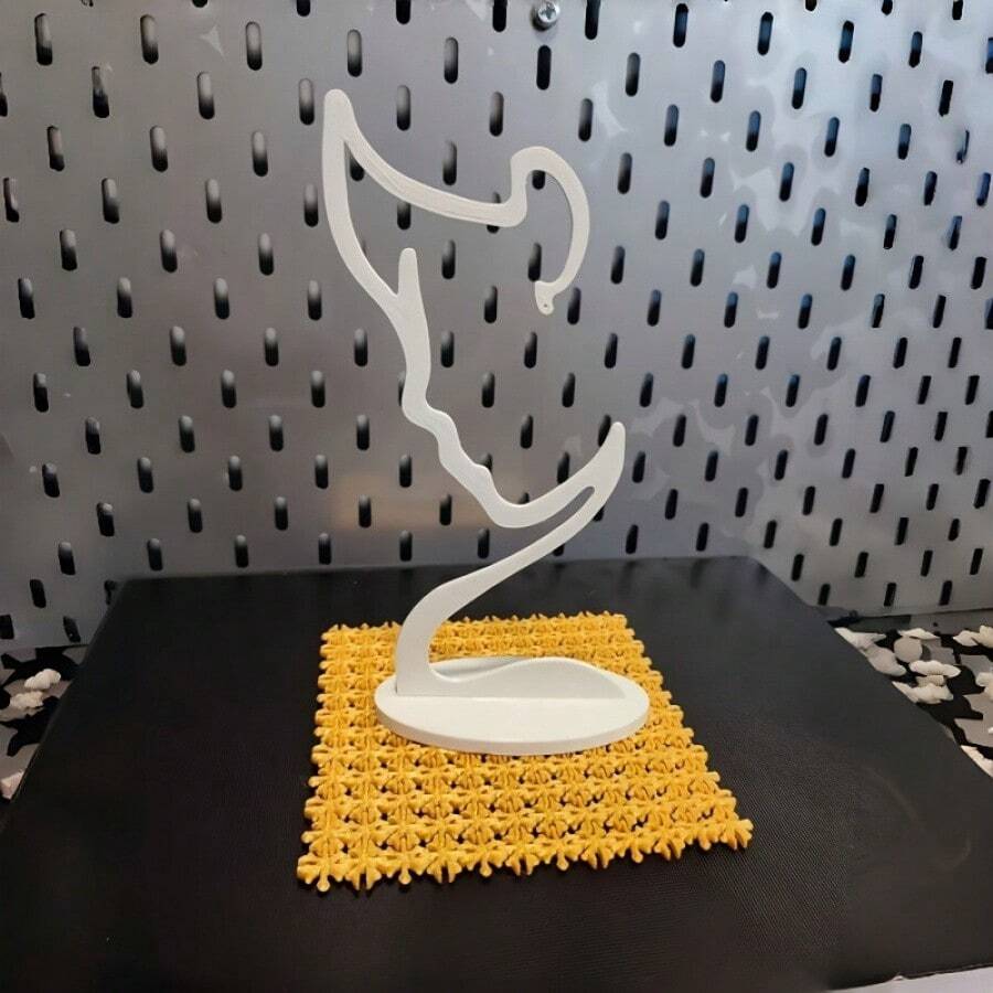 3D打印耳环展示架，珠宝柜台展示架，跨境3D打印 - 白色 - 查看 1