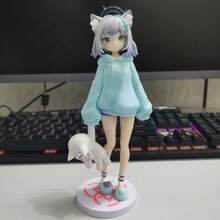 Anime Blue Archive Cute Anime Girl Sunaookami Shiroko Figure, Toy Collectible Statue, Desktop Decoration  Play Gift - 砂狼白子[高約20CM]袋裝 - 查看 6