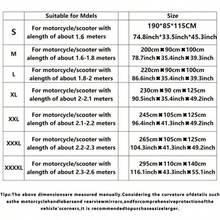 1 tấm vải bạt taffeta bạc 190T dùng cho xe máy, tấm phủ bảo vệ ngoài trời chống bụi phù hợp với xe máy và xe đạp - nhiều màu - Xem 3