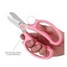 Floral Scissors, Florist Specialized Flower Arranging Pruning Shears, Household Fresh Flower Cutting Scissors For Flower Shop - A-Black - View 2