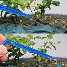 Drip Irrigation Support Stakes, Plastic Irrigation Support Stakes Drip Irrigation Pipe Fixing Stakes Suitable For Gardening, Yard, Lawn, Vegetables And Fruits - Straight Drip Sword Drip Irrigation - View 6