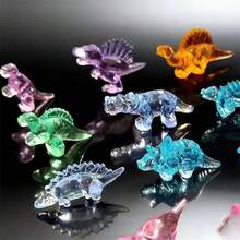 5/30/50pcs Mini Resin Dinosaur Figurines - Random Color, Decorative For Vases, Aquariums And Terrariums | Vibrant Decor | Colorful Small Dinosaur Sculptures Suitable For Themed Rooms, Gardens, Terrariums And Small Accessories - A - View 5