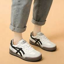 Unisex Casual Sneakers, New Spring/Autumn Student Sports Shoes, Women's Versatile White Vulcanized Shoes, Popular Trainers - Beige - View 2