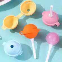 Bộ 3/6/12 món hộp đá đa năng dùng trong gia đình, khuôn làm kem que và đá viên bằng silicon, khay đá viên bằng nhựa, tự làm kẹo mút/kẹo rượu whisky. - màu ngẫu nhiên - Xem 5