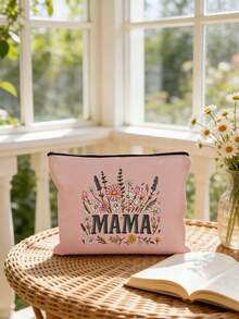 Túi đựng mỹ phẩm quà tặng Ngày của Mẹ, Túi đựng mỹ phẩm cho mẹ với họa tiết hoa và chữ "Mom", Túi đựng mỹ phẩm có khóa kéo, Túi đựng đồ dùng cá nhân, Đồ dùng du lịch, 6 màu sắc để lựa chọn, Túi đựng đồ di động, Túi đi biển, Túi đựng đồ dùng cá nhân trong suốt, Túi du lịch, Túi đựng mỹ phẩm du lịch, Món quà lý tưởng cho mẹ, vợ, bà, nhân dịp Ngày của Mẹ, sinh nhật, Lễ Tạ ơn. Túi đựng mỹ phẩm, Túi đựng đồ trang điểm, Túi đựng đồ trang điểm bền chắc, Quà tặng Ngày của Mẹ, Đồ dùng cần thiết cho ngày lễ, Quà tặng cho mẹ - Nhiều màu - Xem 9