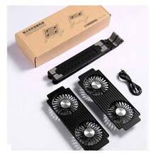 Alfombrilla De Enfriamiento Para Laptop Con 4 Ventiladores - Ver 11