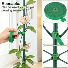 12pcs Montara Plant Trellis, Including 10 Trellis Rods And 2 Rolls Of Hook And Loop Tape. Stackable Tall Trellis With Hook And Loop Ties, Designed For Climbing Plant Stems Support - Durable Lattice Garden Trellis, Suitable For Outdoor Use - 12-piece Pack - View 2