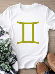 women t-shirt print Gemini Sollux Captor Premium T-Shirt - Weiss - Übersicht 6