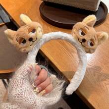 Disney 可爱卡通毛绒发箍，尼克·朱迪发箍，适合户外活动和拍照，是聚会的完美配饰，也是发箍和发饰的精美之选，是情人节和新年礼物的理想选择。 - 查看 2