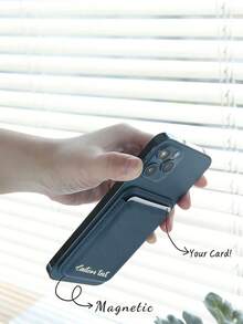 Custom Pet Phone Case Wallet With Card Holder MagSafe Compatible With Pet Photo + Name Personalized Phone Case Custom Cat Phone Case - Multicolor - View 5