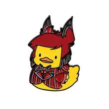 Cute Cartoon Yellow Duck Enamel Pins Funny Animals Brooch Lapel Pin Badge On Backpack Clothing Accessories Fashion Jewelry Friends Gifts - Yellow - View 4