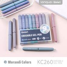 45-Color Erasable Gel Pen Set, 0.6mm Fine Tip, Smooth Writing, Vibrant Colors, Suitable For Office, School, Meeting, Classroom Teaching, Stationery, Back To School, Student Learning, Journaling, Children's Drawing, Portable Egg-Shell Design With Built-In Eraser - Erasable Ballpoint Pen - View 10