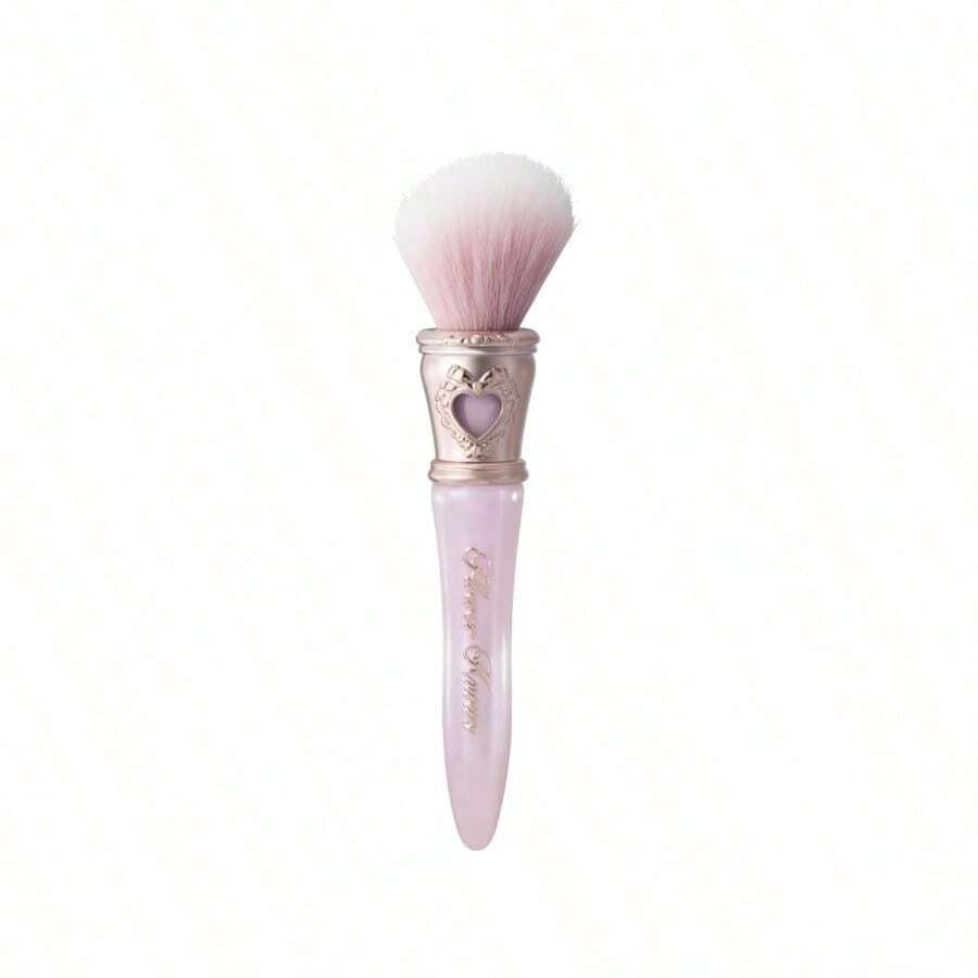 Bunny Garden Blush Brush,Soft Powder Brush For Cheeks,Face Makeup Brush For A Sculpted Look(Pearl Pink) - Bunny Garden-pearl Pink - View 1