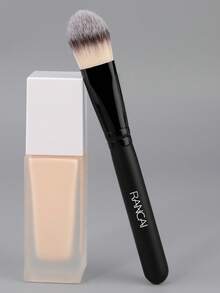 1 舌形粉底刷，易于上妆，适用于液体、膏状、面膜，不结块，扁平粉底化妆刷，高级面部化妆工具。 - 彩色 - 查看 6