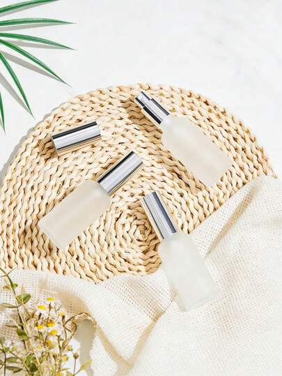 2 قطعة (عبوتان) مجموعة زجاجات رش زجاجية مطفأة مقاومة للتسرب، رشاش عطر قابل لإعادة التعبئة بضباب ناعم جدًا، محمول وصديق للسفر لمستحضرات العناية بالبشرة والوجه والجسم، استخدام يومي للمستحضرات التجميلية DIY