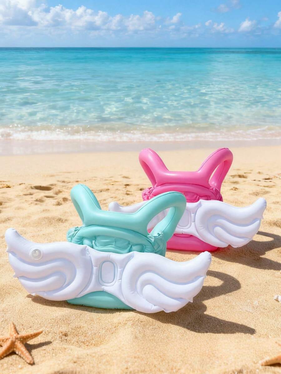 1 chiếc áo phao dày dặn cho trẻ em, áo phao bơi bơm hơi, bộ đồ bơi tăng độ nổi cho trẻ em, dụng cụ huấn luyện bơi lội. - Nhiều màu - Xem 1