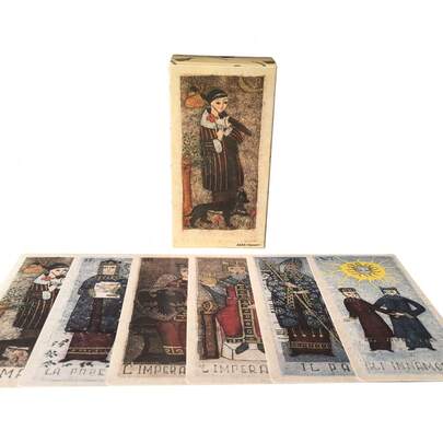 Bộ bài Tarot La Corte Dei của Ý, trò chơi bài phong cách cổ điển, trò chơi giải trí, hoạt động vui chơi trong các buổi tụ họp, tiệc tùng.