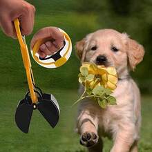 Small Dog Poop Scoop, Poop Picker, Poop Scooper, Feces Cleaning Tool For Pets, Household Use - Multicolor - View 1