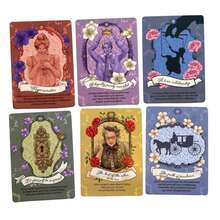 Jane Austen Oracle Cards, English Language Spiritual Deck, Beginner-Friendly Divination Tool For Love & Relationships Guidance (Includes PDF Manual) - Purple - View 8