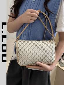 2026新款时尚百搭女士单肩包，时尚斜挎方包，优雅春季配饰 - 白色 - 查看 2