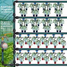 Drip Irrigation Support Stakes, Plastic Irrigation Support Stakes Drip Irrigation Pipe Fixing Stakes Suitable For Gardening, Yard, Lawn, Vegetables And Fruits - Straight Drip Sword Drip Irrigation - View 9