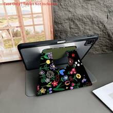 A Protective Tablet Case With Pen Holder Compatible With IPad 10.9/10.2/ Air 5th Gen/Pro11/10th/9.7/Air 2/ (7th Gen)/ (8th Gen)/ Air 4/5/ Pro 11/ 10th Generation 10.9-Inch 2022 Smart Case/ Air 13(M3 2025)/ Air 11(M3 2025)/ Air 11(M3 2025)/ 11(A16 2025)/ Auto Sleep/Wake Function/Stylish Tablet Accessories - Multicolor - View 9