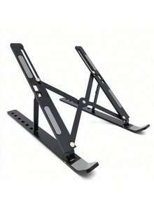 Giá đỡ laptop 18 inch, giá đỡ tản nhiệt bằng hợp kim nhôm có thể gập lại, giá đỡ máy tính bảng và điện thoại để bàn di động. - Nhiều màu - Xem 8