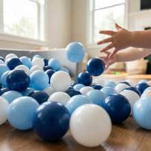 Ball Pit Balls For Toddlers: 50 Colorful Balls – Phthalate-Free, Crush-Resistant Plastic, Baby Toy For Boys And Girls (5.5cm/2.2 Inches) - Royal Blue - View 3