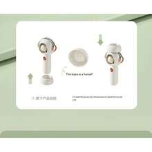 MEET SUN 1个500mAh冰爽喷雾手持风扇+夏季降温设备+便携式迷你手持风扇+可折叠可调节支架，手持风扇 - 手持 - 查看 9