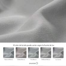 Dreamlab Juego de Sábanas Premier 1800 Collection. Sábanas de Microfibra de Lujo de Doble Cepillado Gris Claro Individual   953215 - 02  Gris Claro - Ver 6