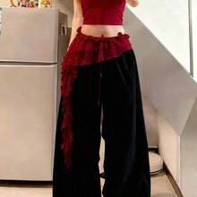 New Sequined Flamenco-Style Ruffle Skirt, Suitable For Jazz Dance And Street Dance - 白色 - 查看 6