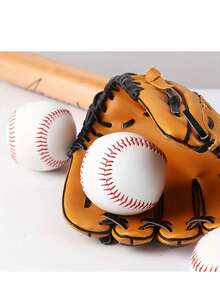 1个9英寸软PVC棒球，棒球棒训练球 - 白色 - 查看 1