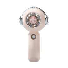 MEET SUN 1个500mAh冰爽喷雾手持风扇+夏季降温设备+便携式迷你手持风扇+可折叠可调节支架，手持风扇 - 手持 - 查看 5