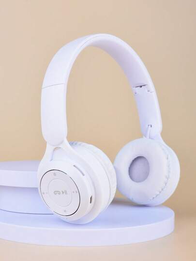 可折叠无线耳机，带麦克风，马卡龙色设计，HIFI低音，价格实惠，时尚百搭，新年、情人节礼物之选