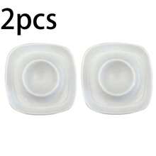 Giá đựng trứng đa năng, đĩa trứng vuông, cốc đựng trứng, cốc đựng trứng kiểu phương Tây bằng nhựa, cốc tráng miệng gia dụng - Nhiều màu - Xem 9