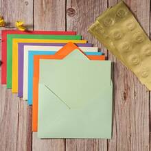 30pcs Envelopes + 30pcs Cards + 30pcs Stickers V-Flap Invitation Envelopes Suitable For Photos, Cards, Birthday, Wedding, Graduation, Announcement, Baby Shower - A - View 3