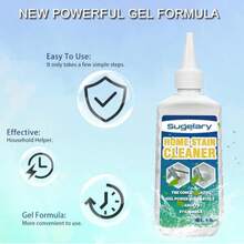 Sugela  Sain Cleaner 5 Fl Oz  Sain Cleaner Gel For Ashing Hine Home Sain Cleaning Gel For Frie Ile Grou Sink And Baoom Use - 5 液體盎司裝,1 瓶 - 查看 6