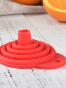 Brodark Silicone Foldable Funnel, Creative Kitchen & Dining Liquid Dispenser Tool - View 8
