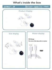 AXH EMS面部提拉按摩器，电动肌肉刺激器，面部美容仪，用于紧致肌肤、抗皱、淡化黑眼圈 - 白色 - 查看 2