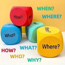 2026 Latest - EVA Dice - Colorful High Density Dice - Party Favors - Holiday Gifts - Multicolor - View 1