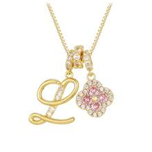 Dây chuyền hình cỏ bốn lá may mắn khắc tên riêng, thiết kế tối giản, đa năng, phù hợp để đeo hàng ngày, hẹn hò, dự tiệc. Món quà lý tưởng cho phù dâu, bạn thân, người yêu, mẹ. - G - Xem 9