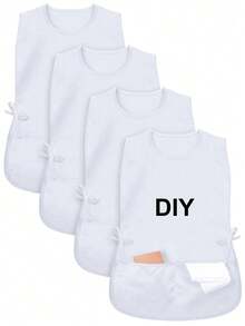 1pc Customized Dust-Proof Apron - Personalized Nordic Style Sleeveless Kitchen Apron Suitable For Men And Women, Customized Cooking And Washing Apron, Unisex Sleeveless Dust-Proof Apron, Personalized Barber Apron, Customized Cooking Apron, 2-Pocket Quick-Dry Apron Suitable For Men And Women Household - Multicolor - View 6