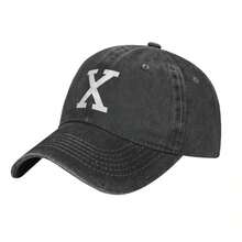 1pc Malcolm X Graphic Printed Baseball Cap Outdoor Sports Leisure Adjustable Sun Hat Vintage Washed Baseball Cap Retro Distressed Dad Hat Soft Adjustable Printed Streetwear Unisex Cap For Men Women - 黑色 - 查看 13